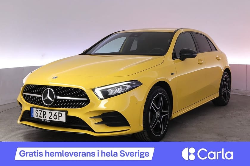 Bild 1 av Mercedes-Benz A 250 e AMG Kamera Navi Värmare LED