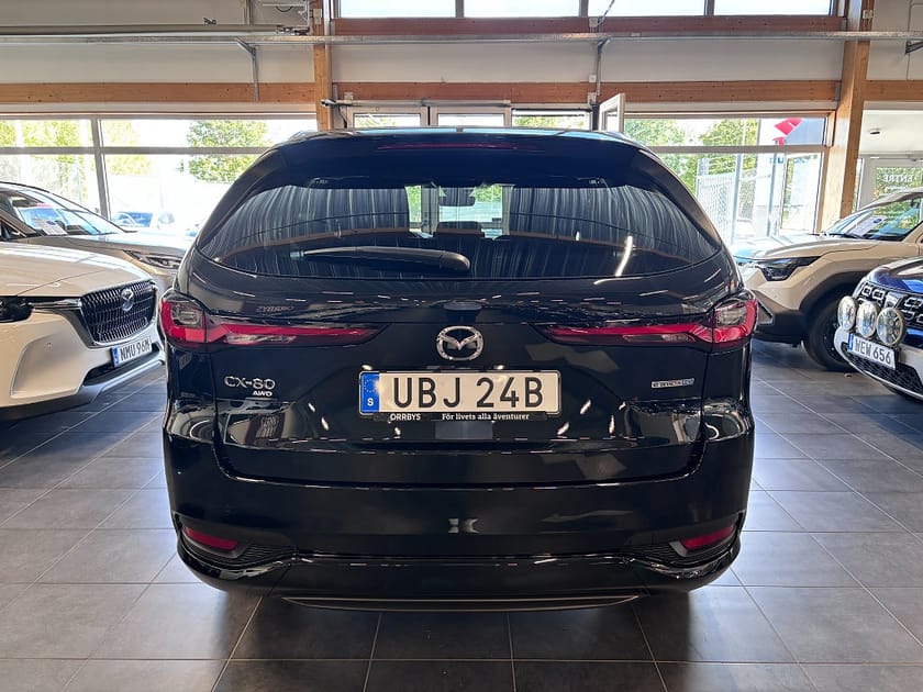 Bild 4 av Mazda CX-80 PHEV 327hk Homura Plus, Glastak, 7-sits, Fullutrustad