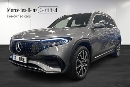 Mercedes-Benz EQB 300 4MATIC AMG Distronic Rattvärme Minnesstolar 7-Sits
