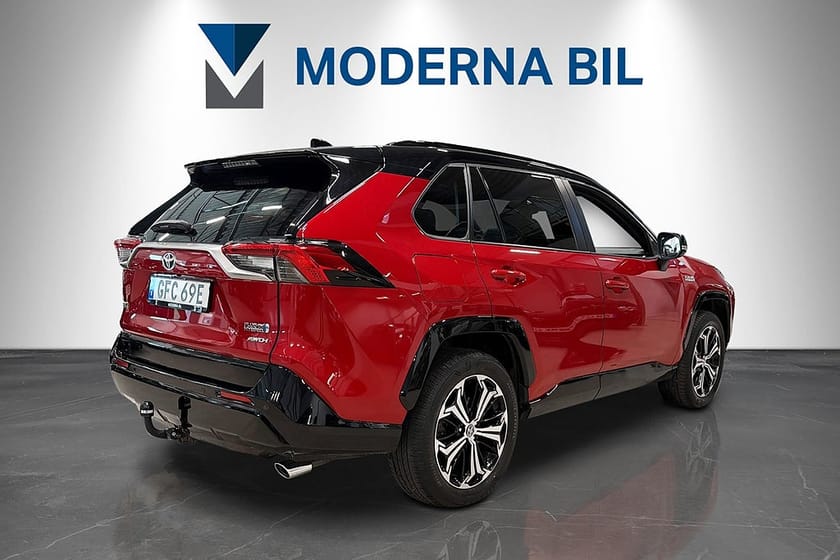 Bild 5 av Toyota RAV4 Laddhybrid Plug-in Hybrid Style Premium Pano JBL Moms Skinn Drag