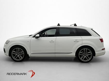 Audi Q7 50 TDI quattro Q S Line Cockpit BOSE 360° Skinn Luftfjädring