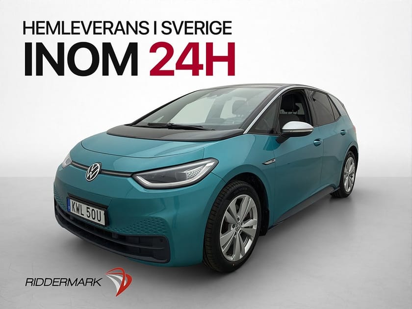 Bild 3 av Volkswagen ID.3 Pro Performance 1st Edition Kamera CarPlay