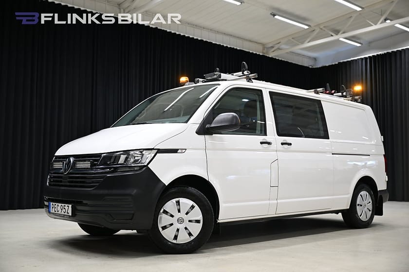 Bild 1 av Volkswagen Transporter Kombi 4Motion 150HK L2|5-Sits|Dubbeldörr|Inredd|SeUtr!!