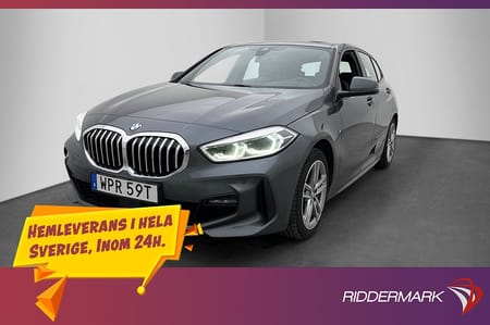 BMW 118i 118 I 140hk M Sport Sportstolar Sensorer keyless Cockpit