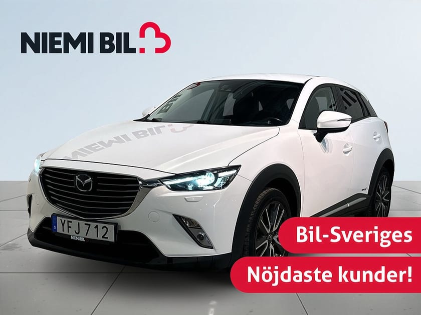 Bild 1 av Mazda CX-3 2.0 AWD Optimum Mvärm Kamera BOSE HuD GPS S/V-hjul