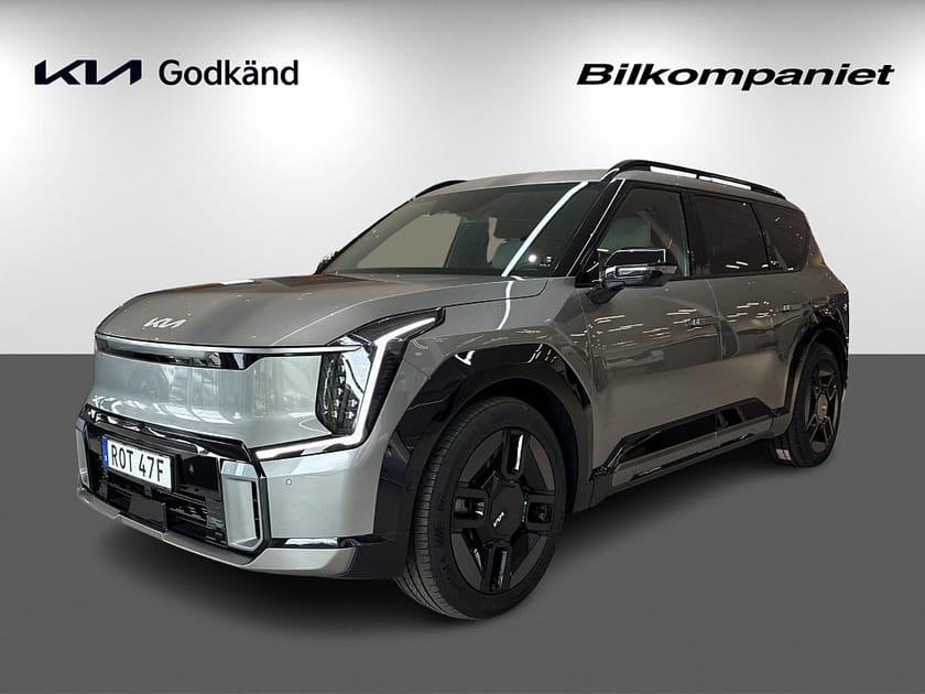 Bild 1 av Kia EV9 AWD 99,8kWh 386hk 7-sits GT-Line Drag V-Hjul Godkän