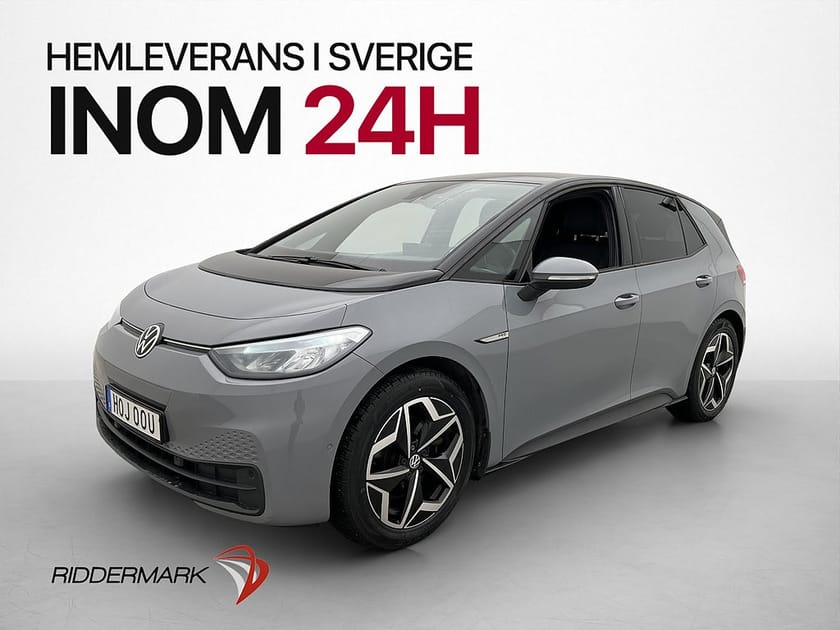 Bild 1 av Volkswagen ID.3 Pro Performance MOMS Skinn/Alcantara Kamera