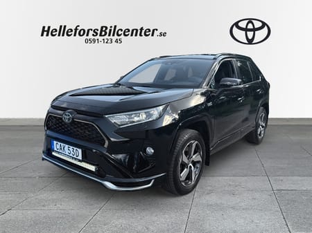 Toyota RAV4 Laddhybrid Plugg-In hybrid AWD-i Drag Motorv Led ramp Carplay Vhjul