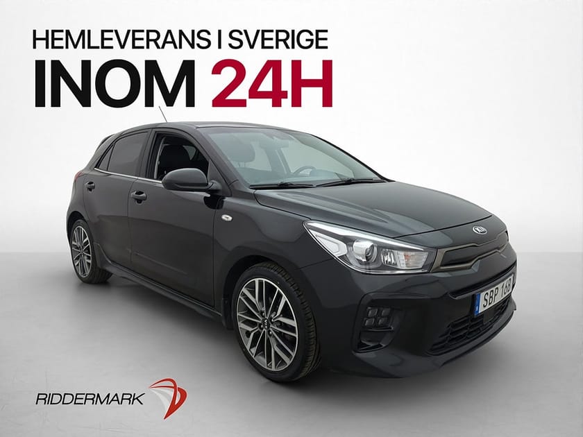 Bild 1 av Kia Rio 120hk GT-Line Kamera Halvskinn CarPlay Rattvärme