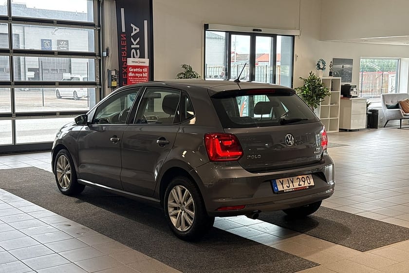 Bild 4 av Volkswagen Polo 5-dörrar 1.2 TSI BMT 90 HK/Comfortline/Automat