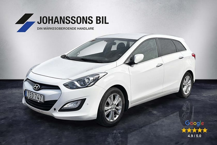Bild 1 av Hyundai i30 Kombi 1.6CRDi Business MoK-värmare Kamera Drag SoV-däck