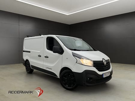 Renault Trafic Skåpbil 1.6dCi Värmare PDC Dragkrok Takräcke Moms