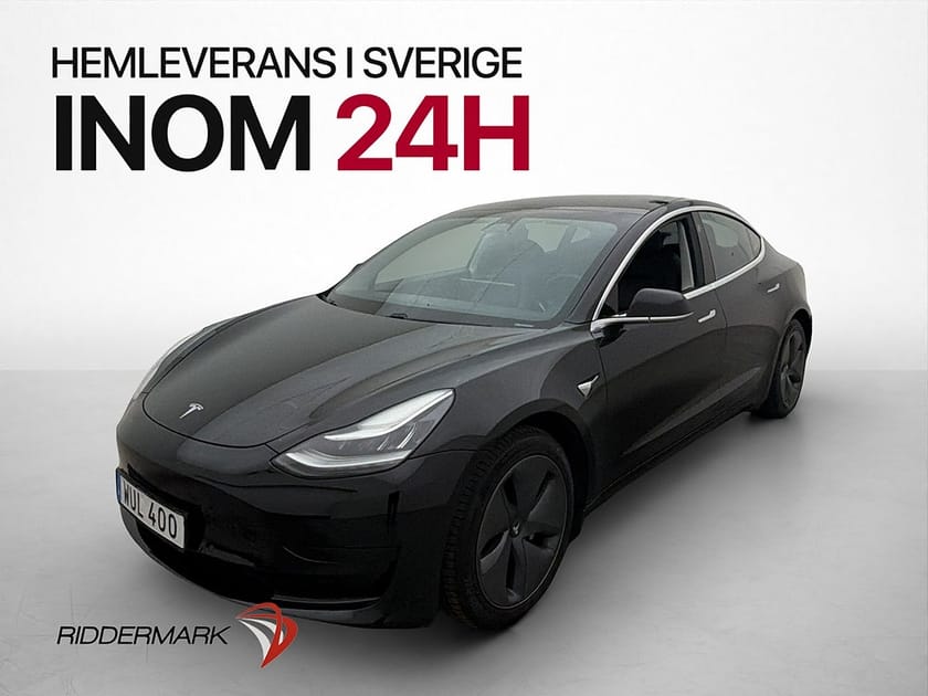 Bild 4 av Tesla Model 3 Standard Range Plus Svensksåld Panorama