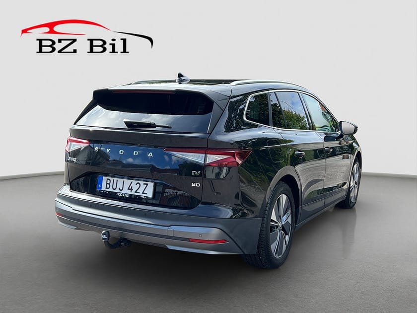 Bild 5 av Škoda Enyaq iV 80 Skoda Drag Värmepump 360° Kamera Skinn Se Spec