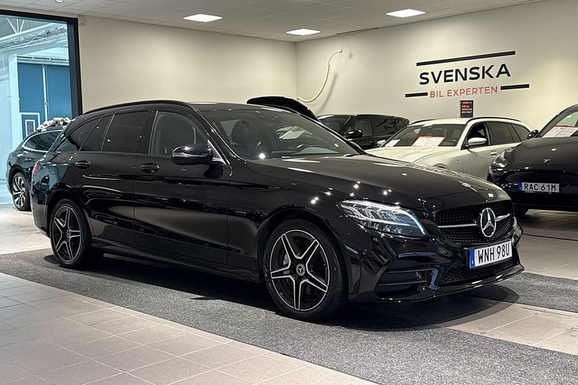 Bild 1 av Mercedes-Benz C 300 T de C300 9G 306hk AMG Night/Sport/Cockpit/Drag/Värmare