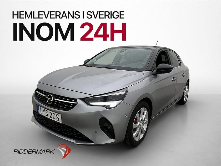 Bild 1 av Opel Corsa 1.2 Turbo Elegance Pano Kamera Navi CarPlay