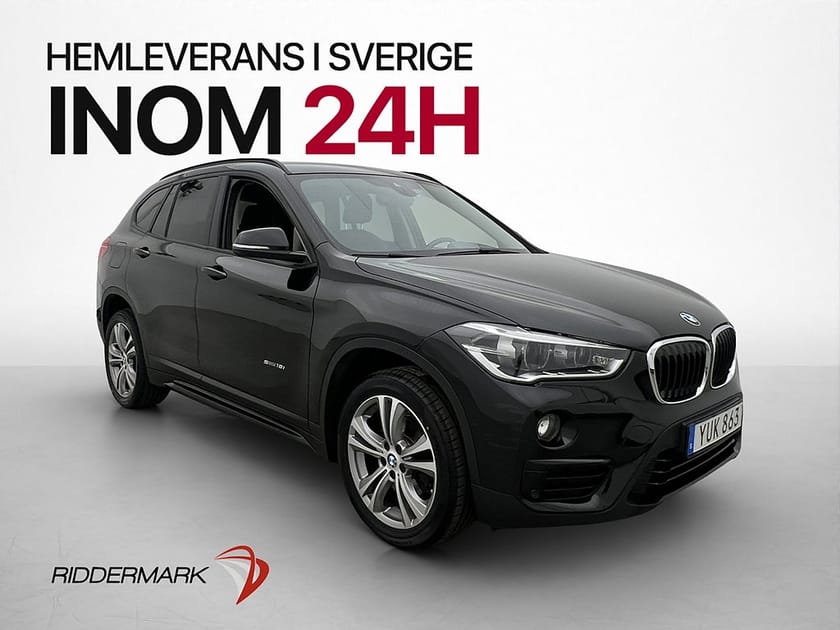 Bild 1 av BMW X1 sDrive18i 140hk Sport line Kamera Rattvärme Sensorer