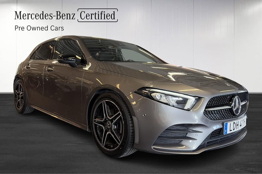 Bild 3 av Mercedes-Benz A 200 AMG/Burmester/Panelbelysning/Widescreen