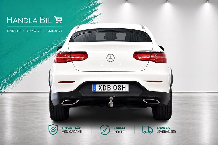 Bild 5 av Mercedes-Benz GLC 220 d Coupé 4MATIC 4M AMG Taklucka Burmester D-värm Drag