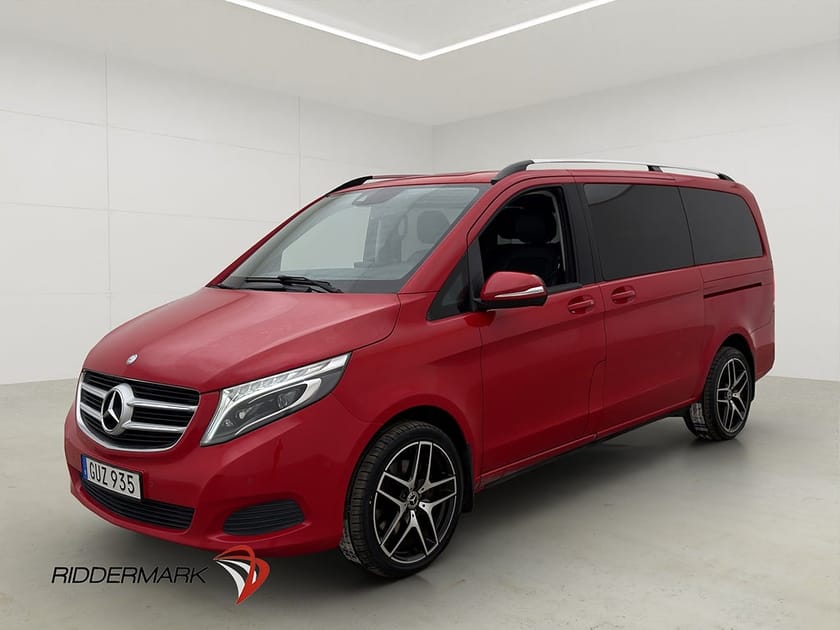 Bild 3 av Mercedes-Benz V 250d 3.1t Lång 250 D-Värm Navi Skinn B-Kamera 7-Sits