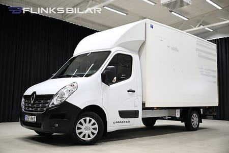 Renault Master Chassi Cab 170HK Automat|Volymskåp|BG-Lyft|Sidodörr|Lågmil|Momsbil
