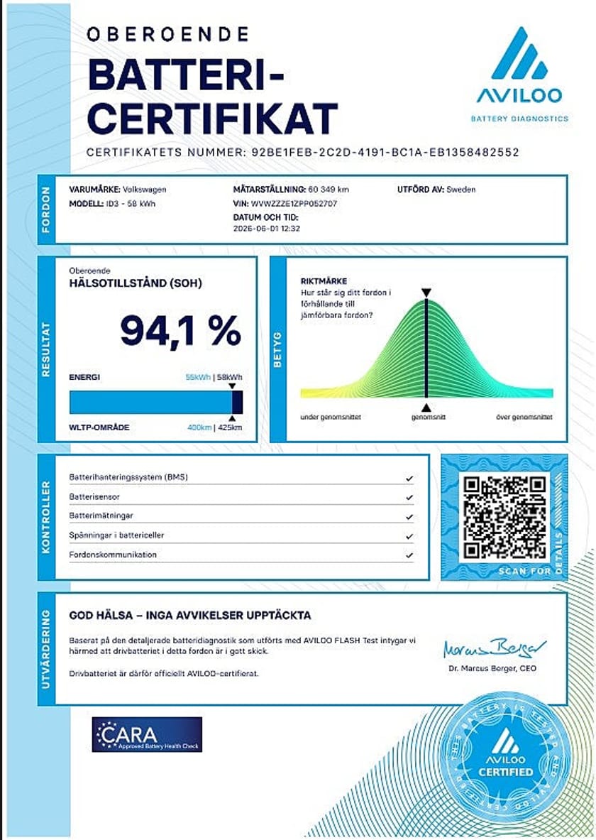 Bild 5 av Volkswagen ID.3 Pro Performance Performance,GPS,Kamera 58kwh Sommarkampanj 4,99%