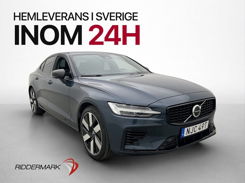 Bild 1 av Volvo S60 T6 AWD Plus Dark Värmare Pano MOMS Drag 360° Pilot