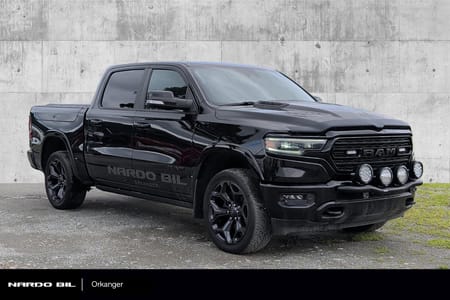 RAM 1500 Dobbelcab 3,0D 264Hk / ALT utstyr / 22" /LUFT /Night Edition