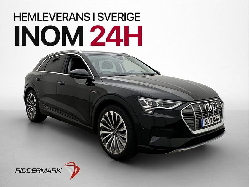 Bild 1 av Audi e-tron 55 quattro 408hk Proline Drag Navi Skinn Värmare