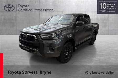 Toyota Hilux Dobbelcab 2.8L Diesel MHEV Automat 6 gir 4x4 SR+ Invincible X