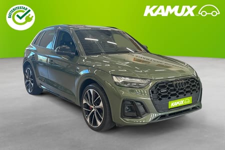 Audi Q5 55 TFSI e quattro Plug-in S-line Pano Cockpit MATRIX Navi Drag B-Kam P-Värm