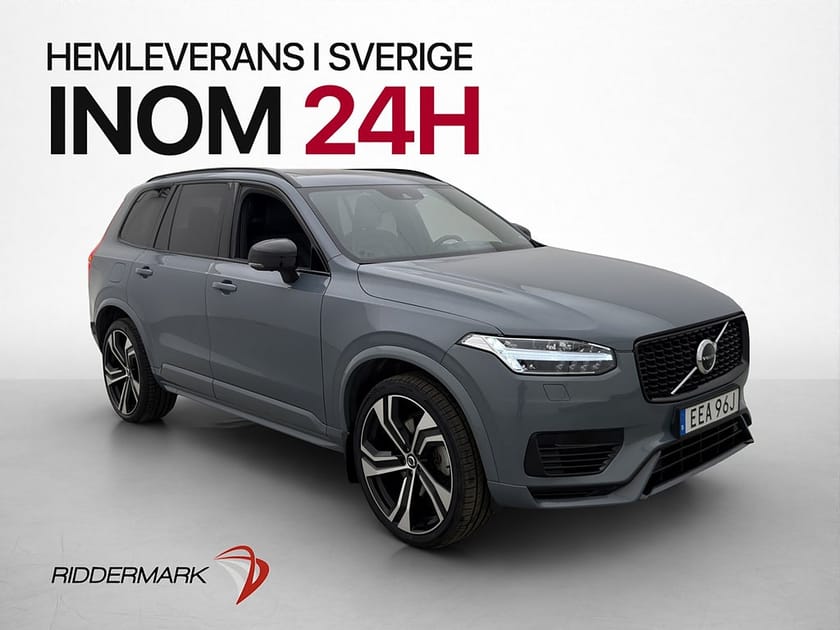 Bild 1 av Volvo XC90 7 Säten Recharge T8 AWD R Design 7-Sits B&W Pano Drag HUD