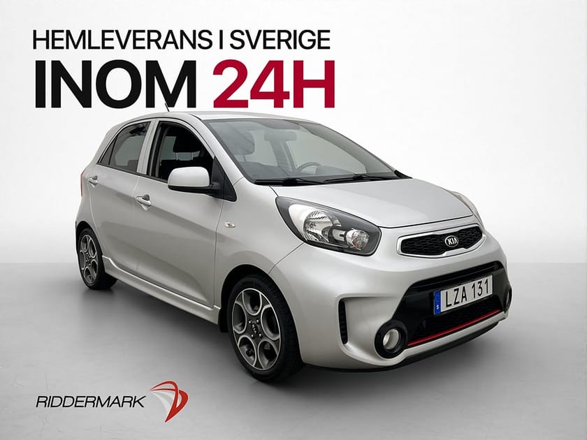 Bild 1 av Kia Picanto 1.0 67hk Special Edition M/K-Värmare Låg-Skatt
