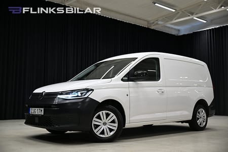 Volkswagen Caddy Cargo Maxi DSG 122HK Drag|Värmare|ActiveInfo|LED|Lågmil|Leasbar