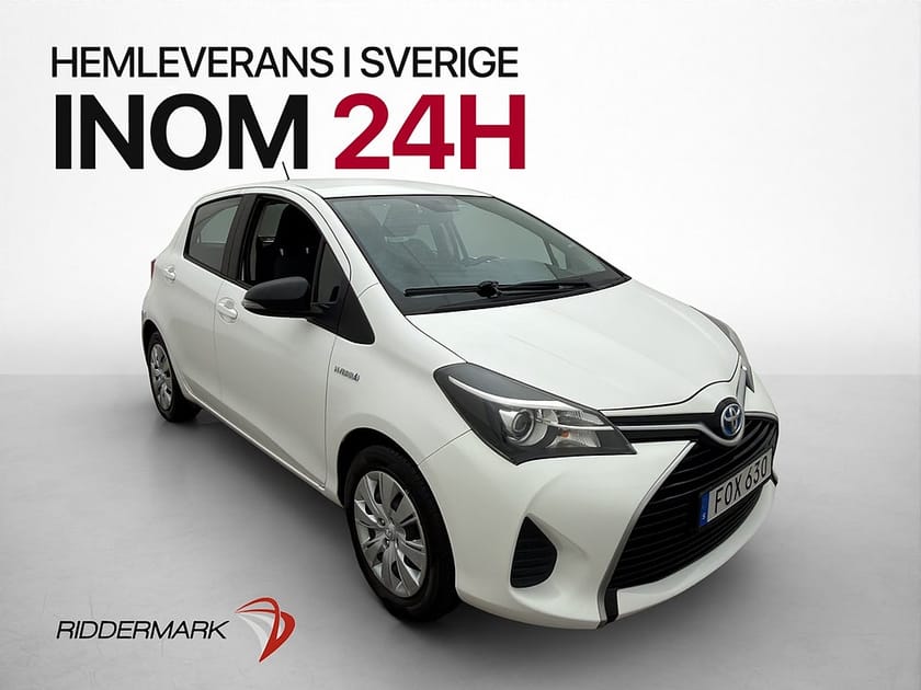 Bild 1 av Toyota Yaris Hybrid e-CVT 101hk Active AC P-Sensorer 0.33l/m