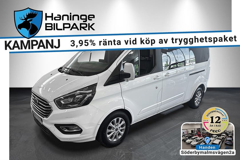 Bild 1 av Ford Tourneo Custom 320 2.0 EcoBlue SUPERDEAL 3,95% KAM