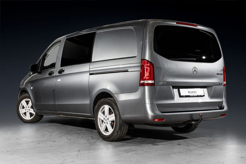 Bilde 5 av Mercedes-Benz Vito 119 CDI 4x4 3.0t Lang 190hk 4Matic Krok Webasto R.Kam Acc 2x Skyvedører+