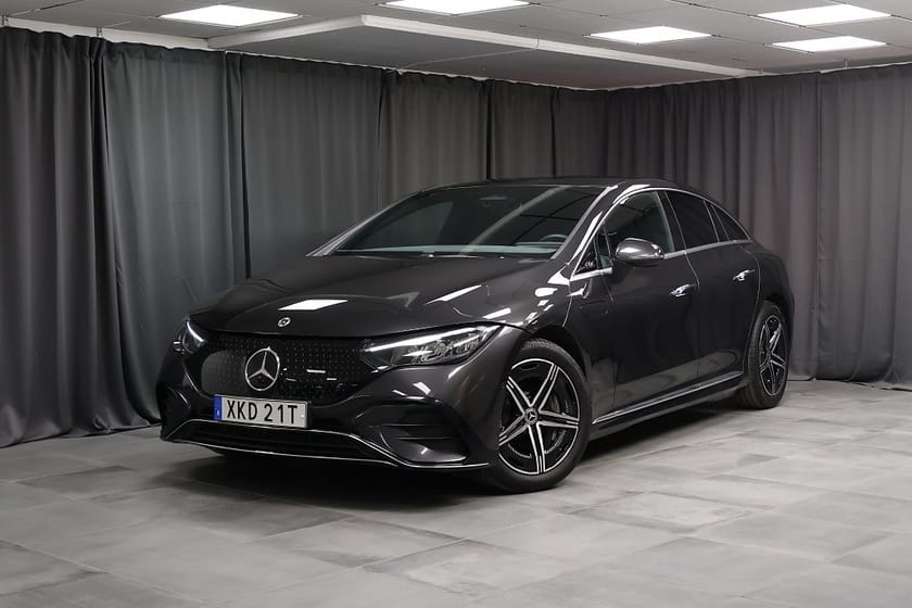 Bild 1 av Mercedes-Benz EQE 300 89 kWh AMG Line Rattvärme Keyless Minnespaket MOMS