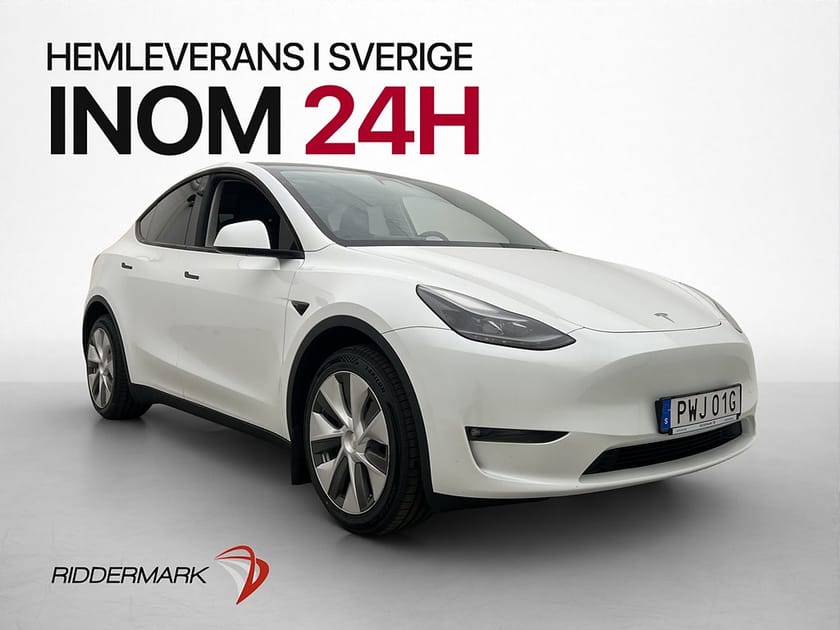 Bild 1 av Tesla Model Y Long Range AWD 514hk MOMS  Adp-fart Pano