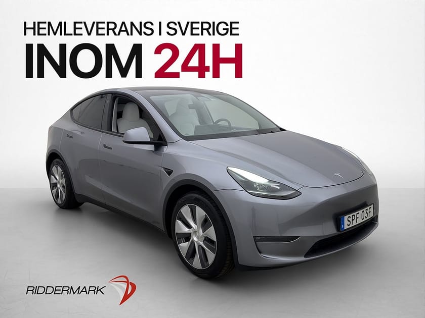 Bild 1 av Tesla Model Y Long Range AWD MOMS Drag AP Pano Värmare 360°