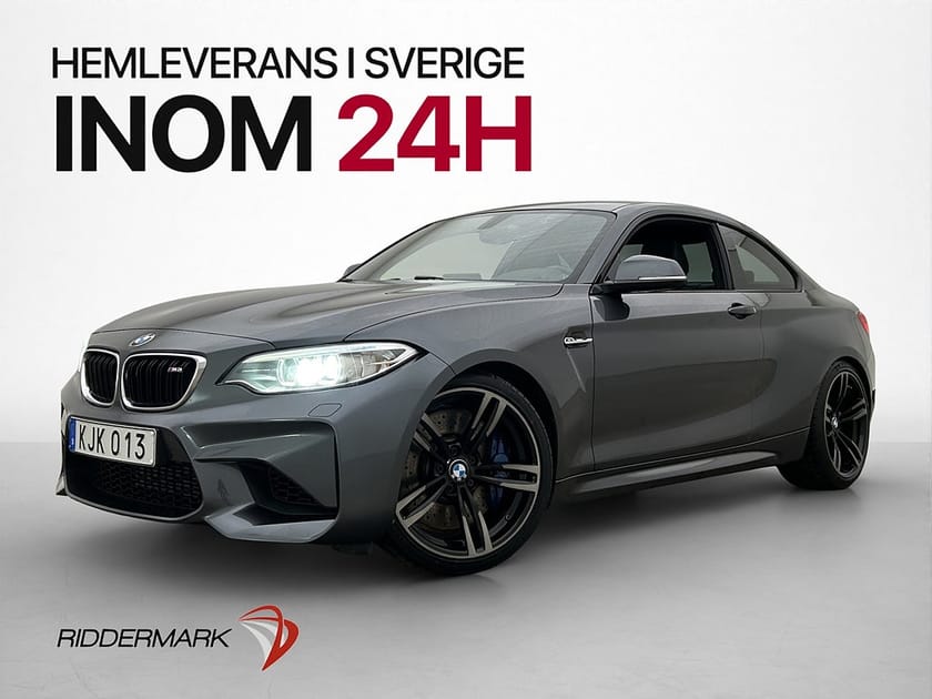 Bild 1 av BMW M2 370hk Manuell Eibach HiFi Navi Skinn Låga mil
