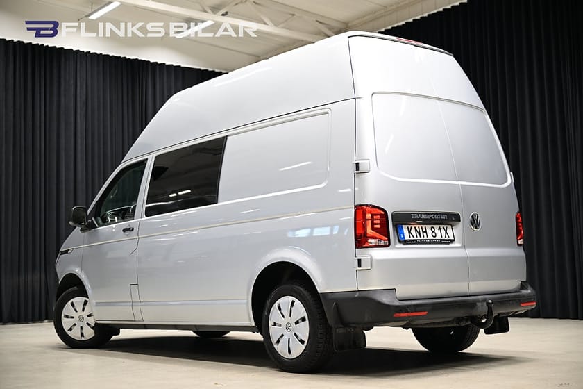 Bild 5 av Volkswagen Transporter TDI DSG 150HK L2 Högtak|Ramp|Drag|Värmare|Enägare