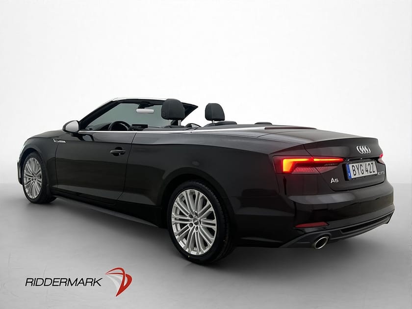 Bild 5 av Audi A5 Cabriolet 40 TFSI 190hk S-line Navi P-sensor Läder