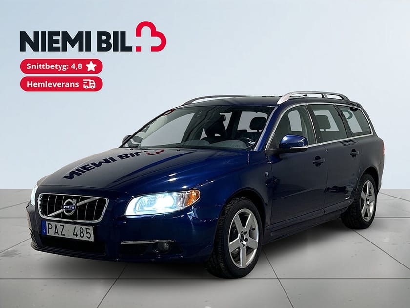 Bild 1 av Volvo V70 D3 Ocean Race Drag Skinn Dvärm Psens S/V-hjul