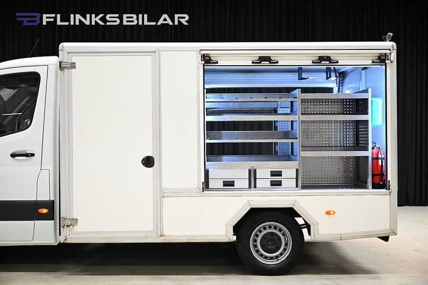 Bild 4 av Mercedes-Benz Sprinter 316 CDI Chassi Servicebil|Påbyggnad|Solceller|Aluca-Inredning|Moms
