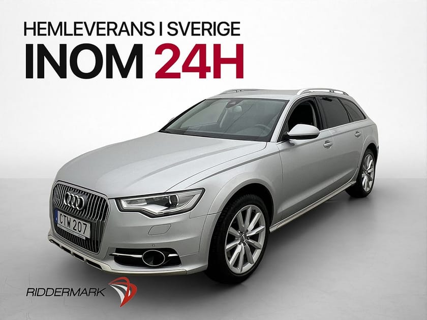 Bild 3 av Audi A6 allroad quattro Q TDI 204hk Luftfjädring Skinn Elstolar Drag