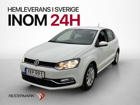 Volkswagen Polo TSI 90hk Bluetooth 0.47 l/mil  2-Brukare