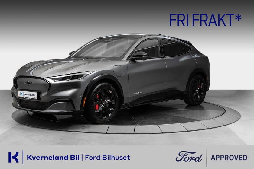 Bilde 1 av Ford Mustang Mach-E Long Range AWD 540WLTP , Krok, Serviceavtale, Pano ++
