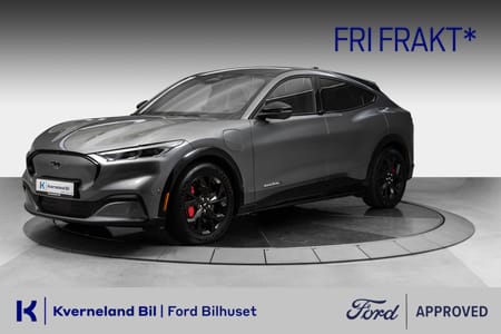 Ford Mustang Mach-E Long Range AWD 540WLTP , Krok, Serviceavtale, Pano ++