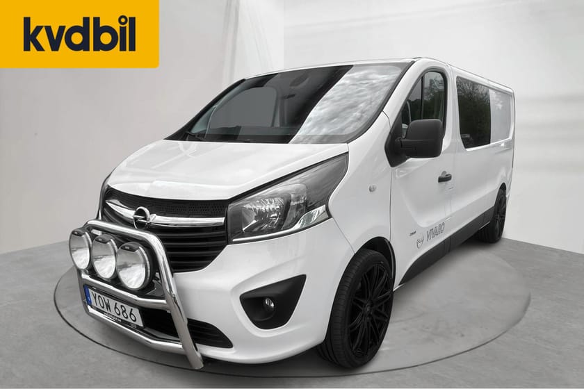 Bild 1 av Opel Vivaro Skåpbil 1.6 BITURBO (125hk) Dubbelhytt 5-sits